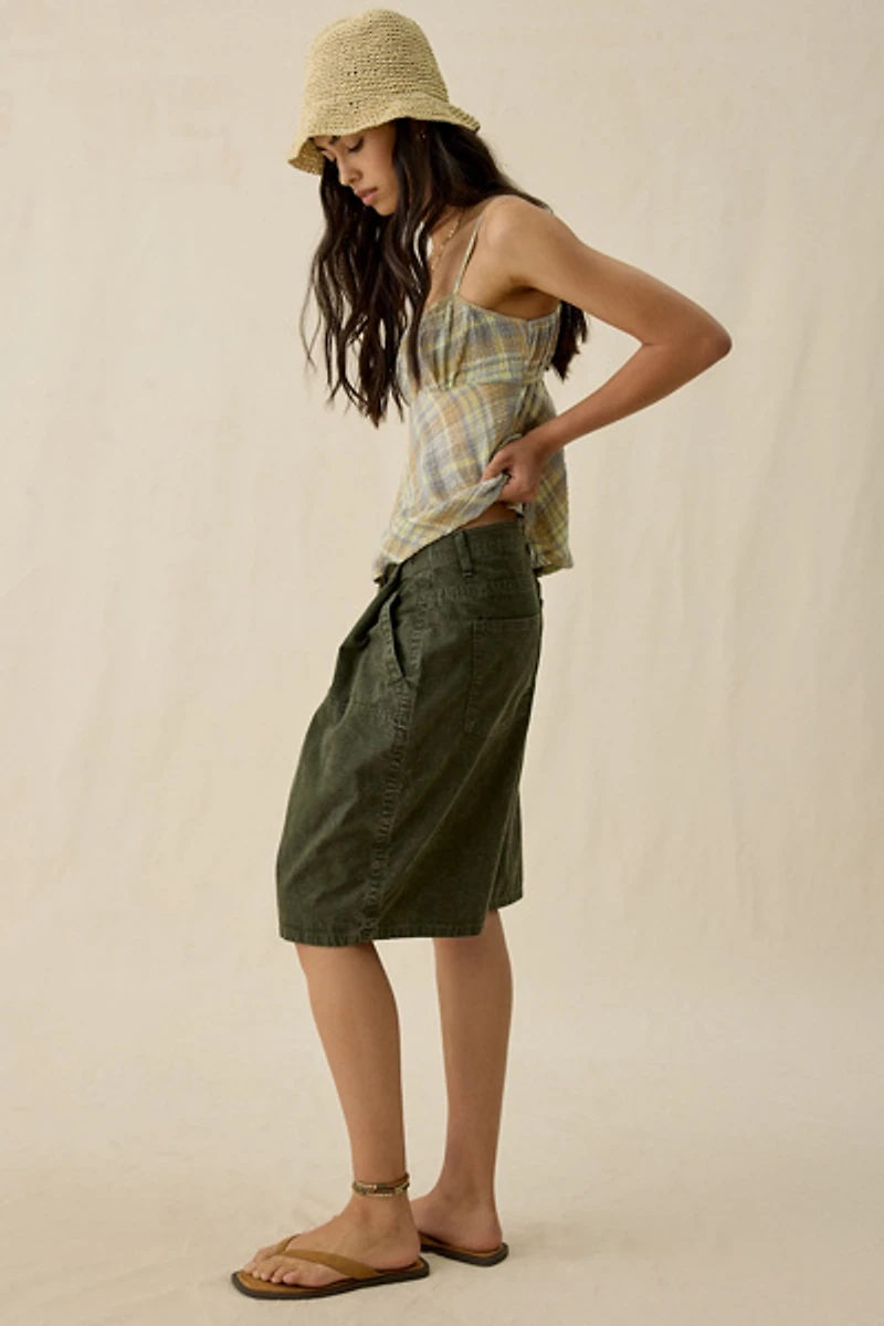 BDG Schools Out Mid-Rise Baggy Carpenter Jorts
