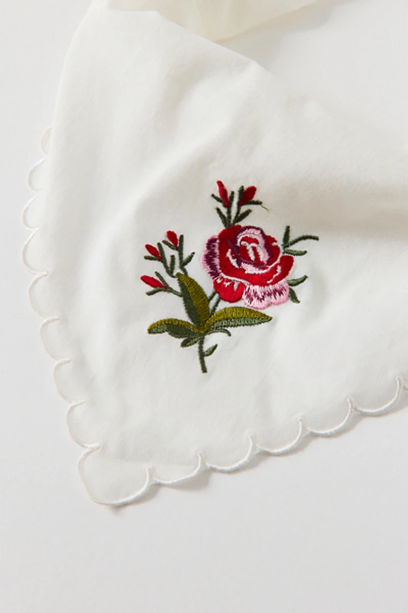 Embroidered Icon Hair Scarf