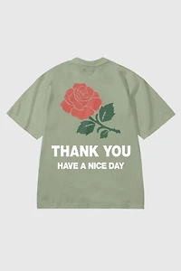 Market Studios Thank You Rose T-Shirt