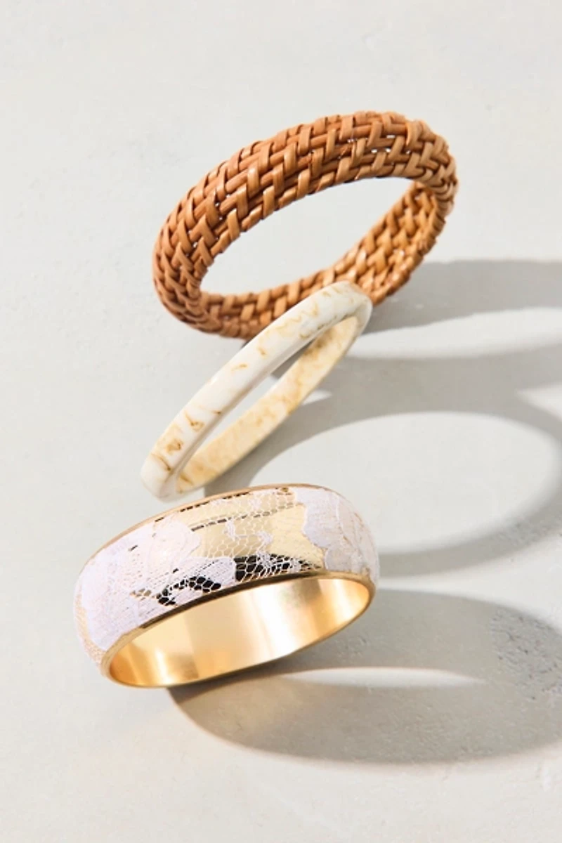 Palma Eclectic Bangle Bracelets Set