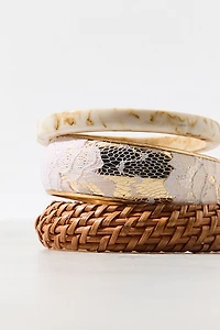 Palma Eclectic Bangle Bracelets Set