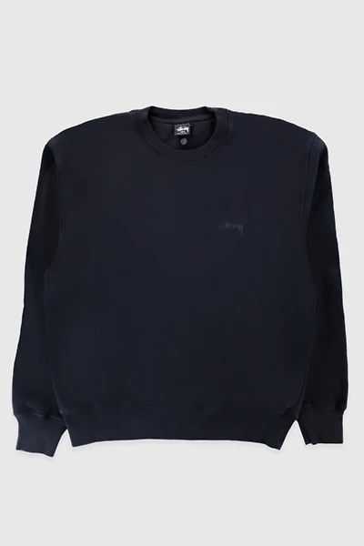 Stussy Smooth Stock Pigment Dyed Crewneck Sweatshirt