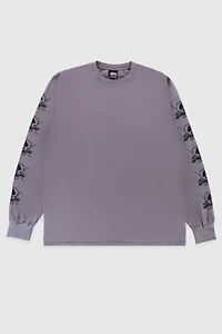 Stussy Foil Long Sleeve Pigment Dyed Tee