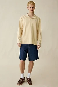 Rhythm Waffle Rugby Polo Shirt