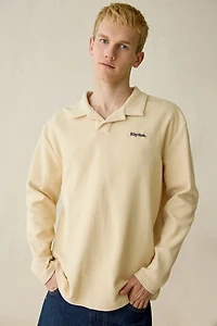 Rhythm Waffle Rugby Polo Shirt