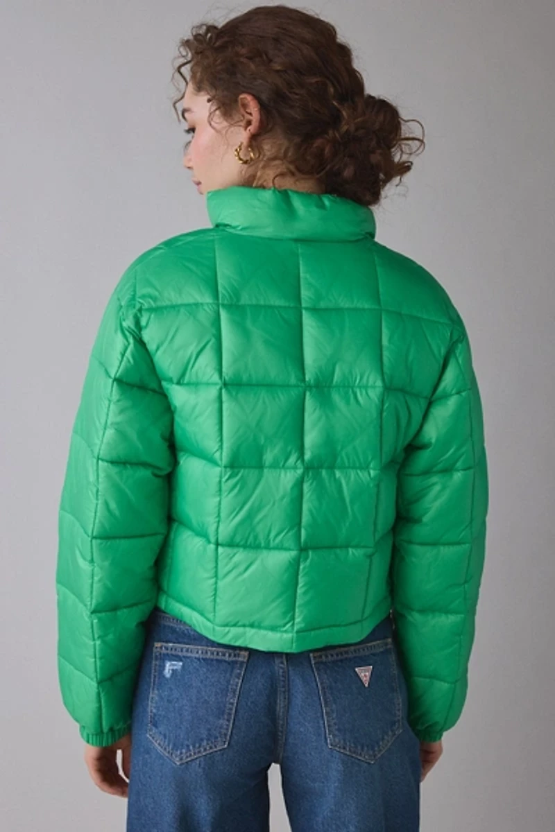 OBEY Surface Cropped Puffer Jacket