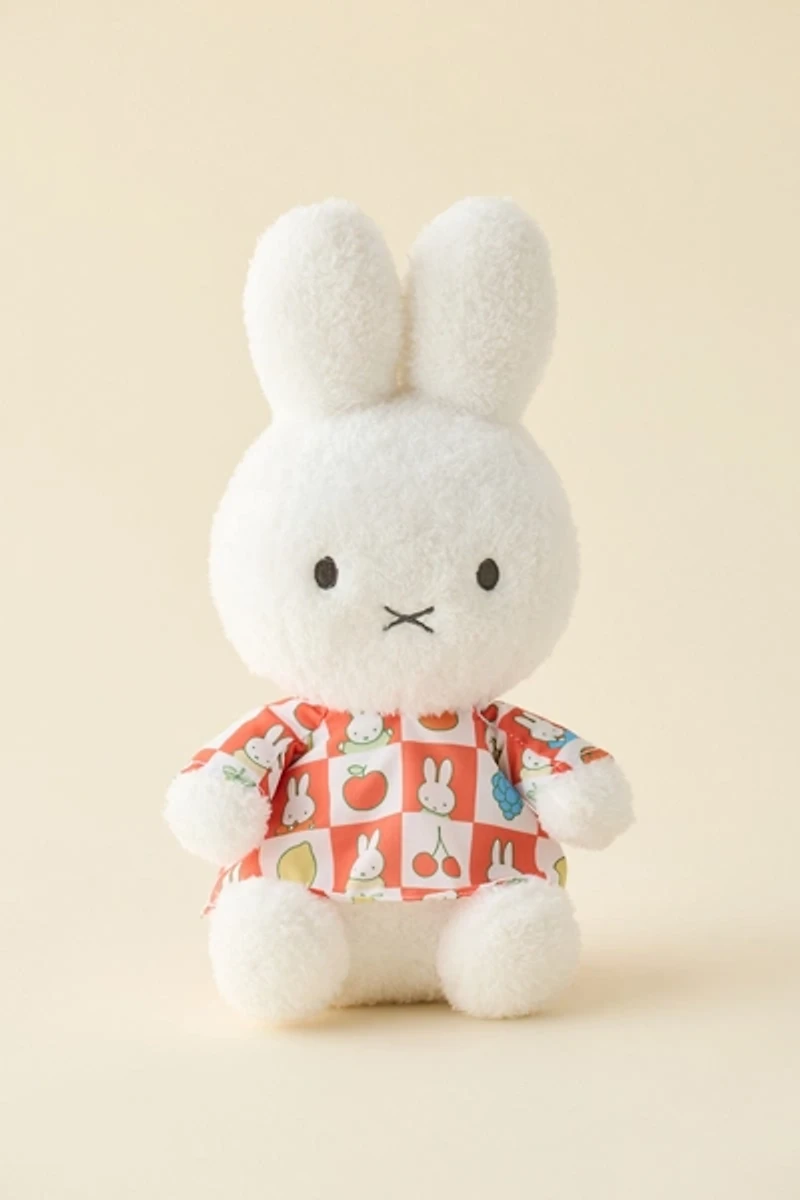 Miffy UO Exclusive Checkered Print Fruit Dress Plushie