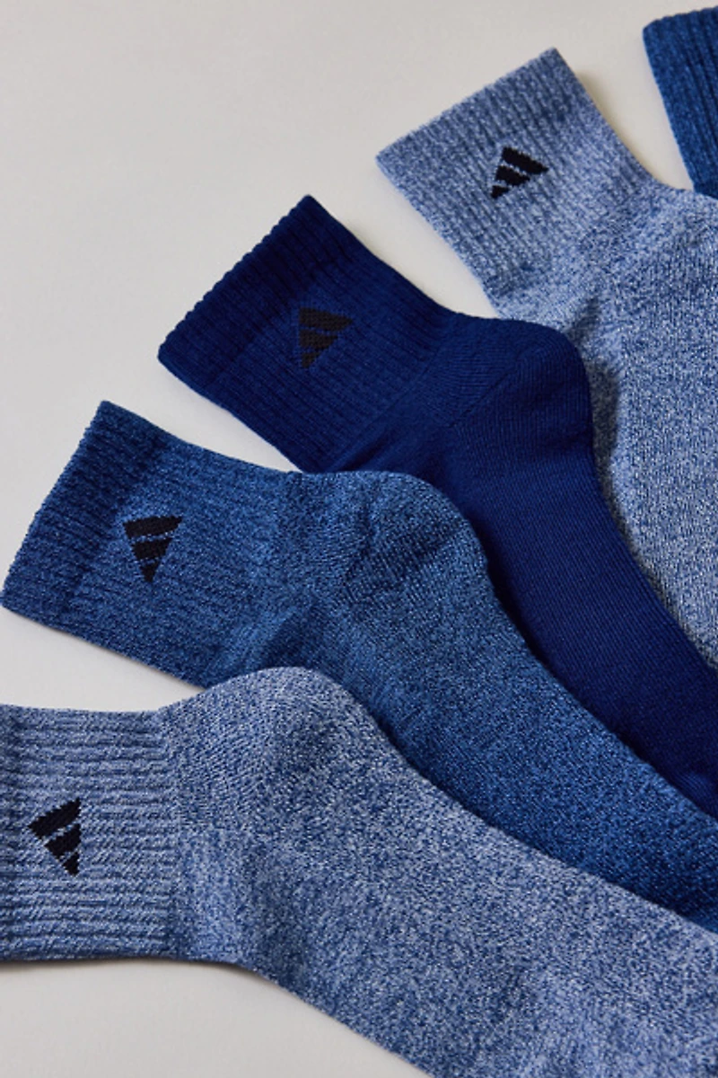 adidas Athletic Cushioned Ankle Socks 6-Pack