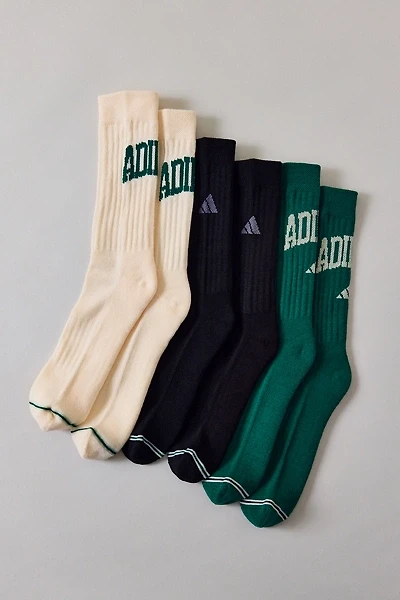adidas Foundation Sport Crew Socks 3-Pack