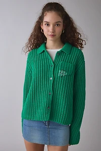 OBEY Julian Button Down Oversized Sweater