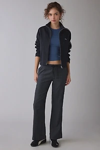 OBEY Astrid Stripe Full-Zip Denim Jacket