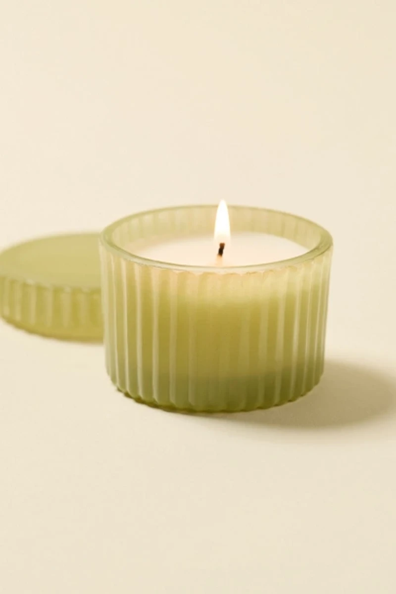 Fluted Femme Lidded 2 oz Scented Candle