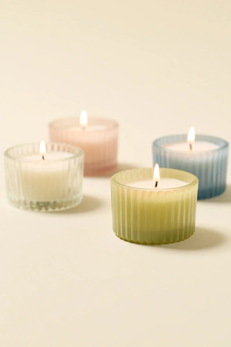 Fluted Femme Lidded 2 oz Scented Candle