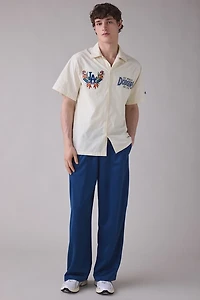 Pro Standard MLB Los Angeles Dodgers Floral Barbeque Shirt