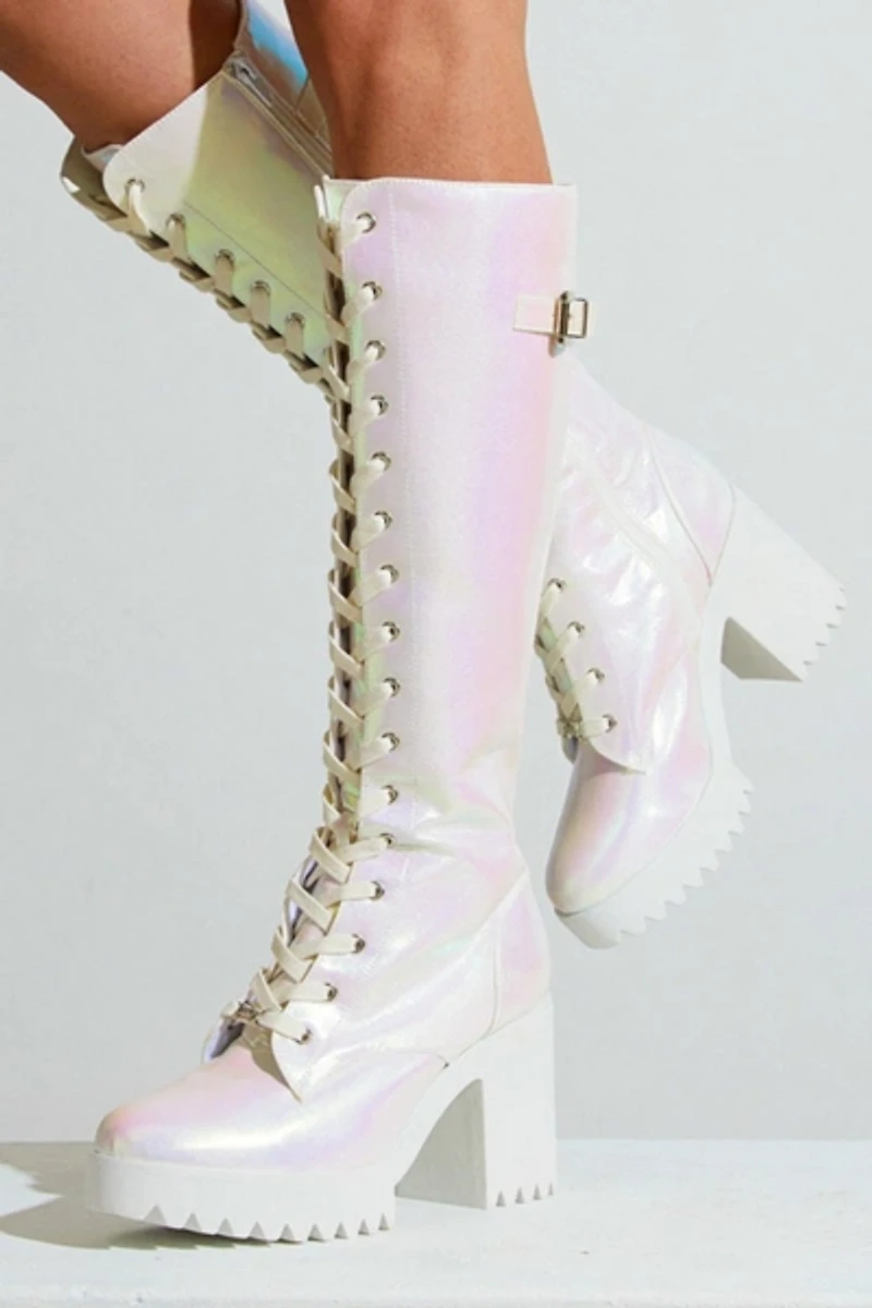 Sparkl Paris Lace-Up Boot