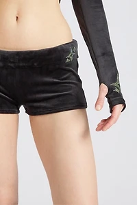 Sparkl Velour Tracksuit Short