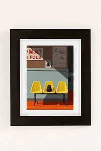 Artcatillustrated Have You Seen Bert Art Print