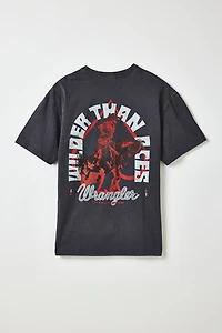 Wrangler Wilder Than Aces Graphic Tee