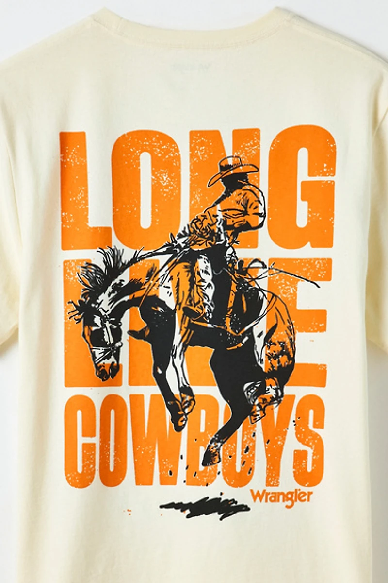 Wrangler Long Live Cowboys Graphic Tee