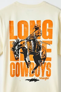 Wrangler Long Live Cowboys Graphic Tee