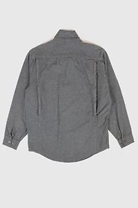 Vintage Land's End Flannel Button-Down Shirt