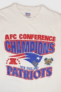 Vintage New Enland Patriots Super Bowl XXXI AFC Champions Tee
