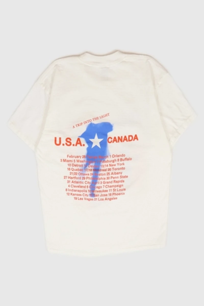 Vintage Phil Collins A Trip Into The Light Tour Tee