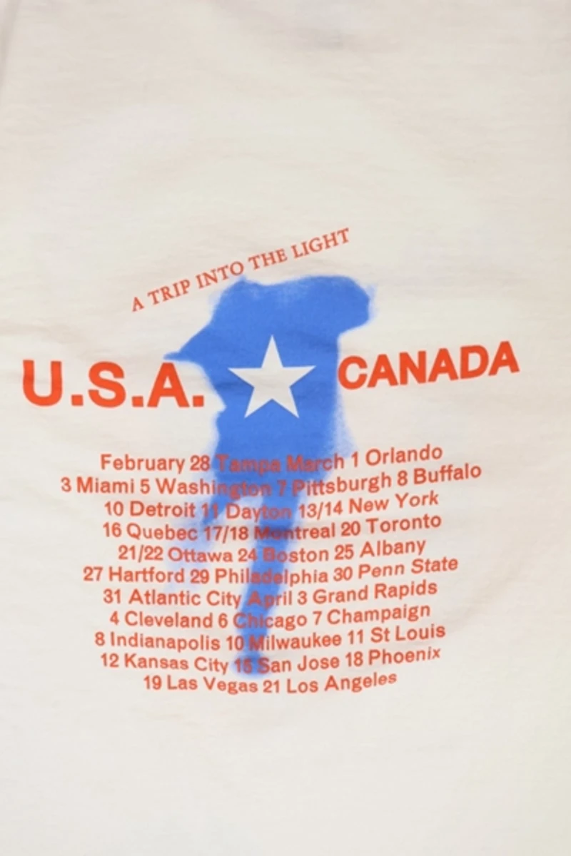Vintage Phil Collins A Trip Into The Light Tour Tee