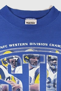 Vintage St. Louis Rams 1999 Western Division Champions Crewneck
