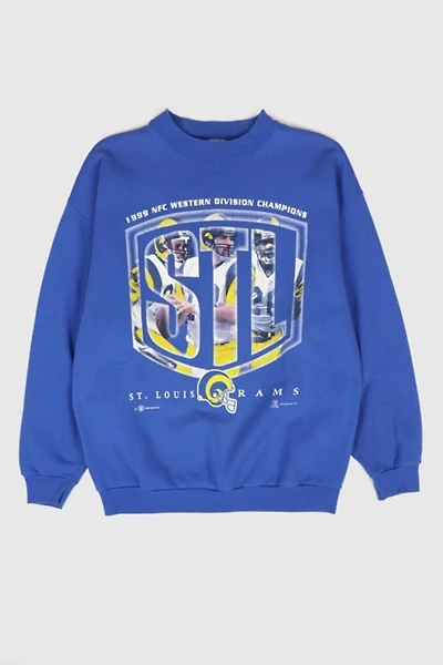 Vintage St. Louis Rams 1999 Western Division Champions Crewneck