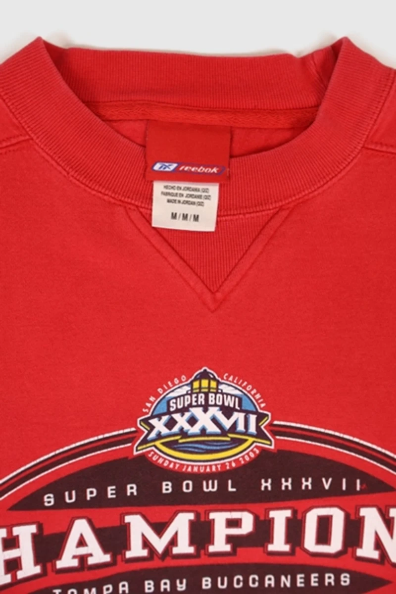 Vintage Tampa Bay Bucaneers Super Bowl XXXVII Crewneck