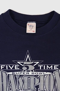 Vintage Dallas Cowboys 5 Time Super Bowl Champions Crewneck