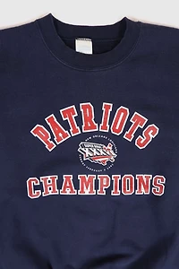 Vintage New England Patriots Super Bowl XXXVI Champions Crewneck