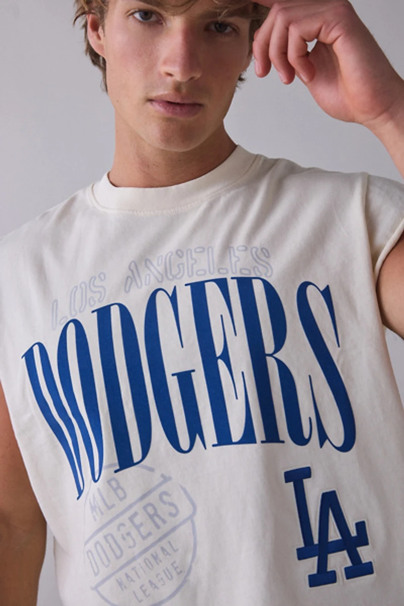 Pro Standard MLB Los Angeles Dodgers Team Logo Graphic Muscle Tee