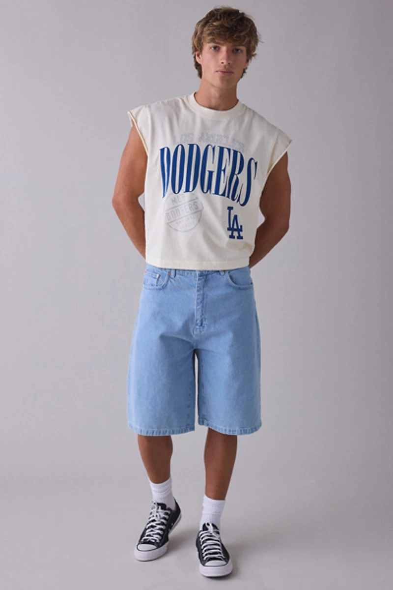 Pro Standard MLB Los Angeles Dodgers Team Logo Graphic Muscle Tee