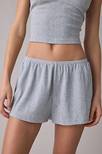 Out From Under Iris Pointelle Knit Cami + Shortie 2-Piece PJ Set
