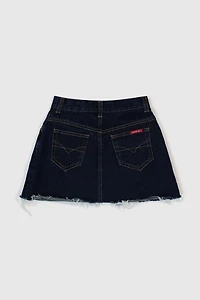 Vintage Y2K Distressed Mini Skirt