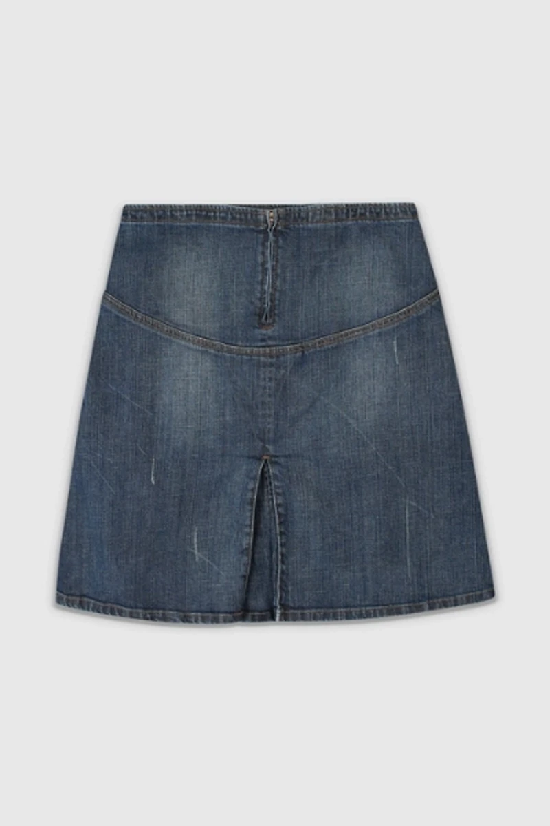 Vintage 90s Denim Mini Skirt