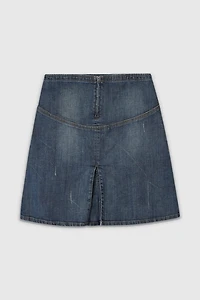 Vintage 90s Denim Mini Skirt