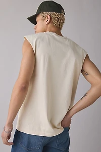 Giant Vintage Post Malone Graphic Heavyweight Cotton Muscle Tee