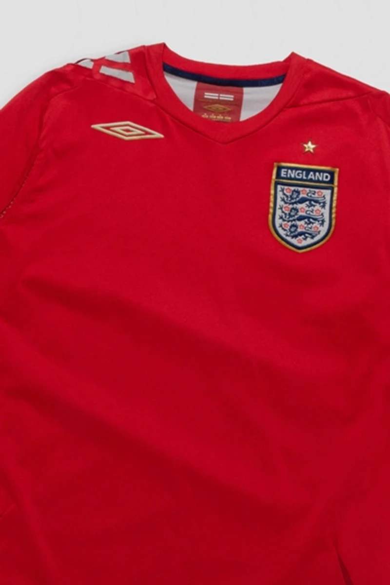 Vintage England Team Soccer Jersey
