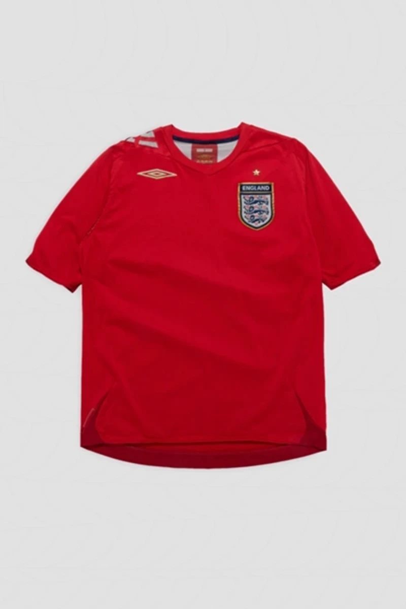 Vintage England Team Soccer Jersey