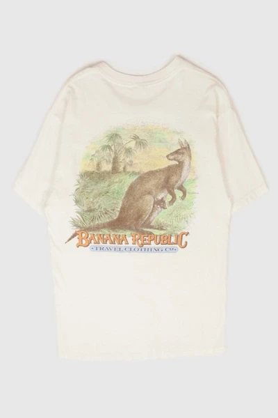 Vintage Banana Republic Travel Clothing Kangaroo Tee