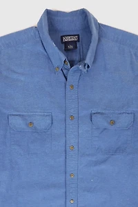Vintage Land's End Frayed Button-Down Shirt