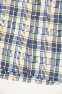 Vintage 90's Burberrys Button-Down Plaid Shirt