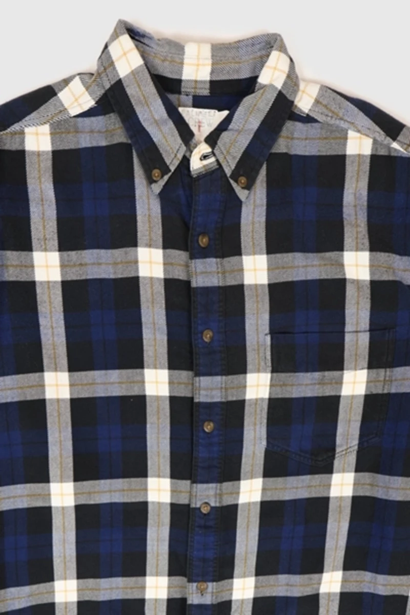 Vintage J. Crew Button-Down Plaid Shirt