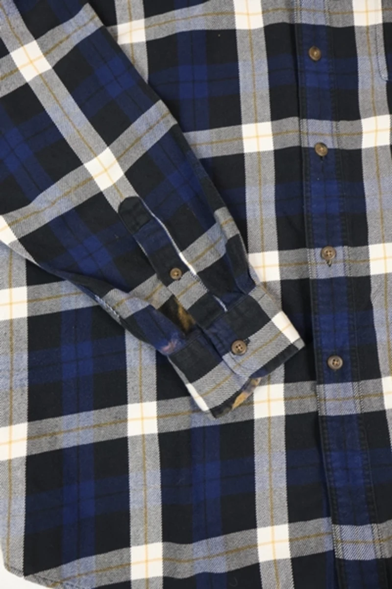 Vintage J. Crew Button-Down Plaid Shirt