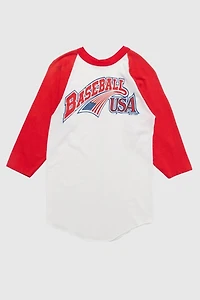 Frankie Collective Vintage Baseball USA Tee