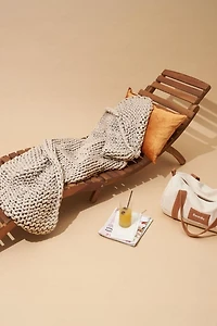 Bearaby Cotton Knitted 5-lb Weighted Travel Blanket