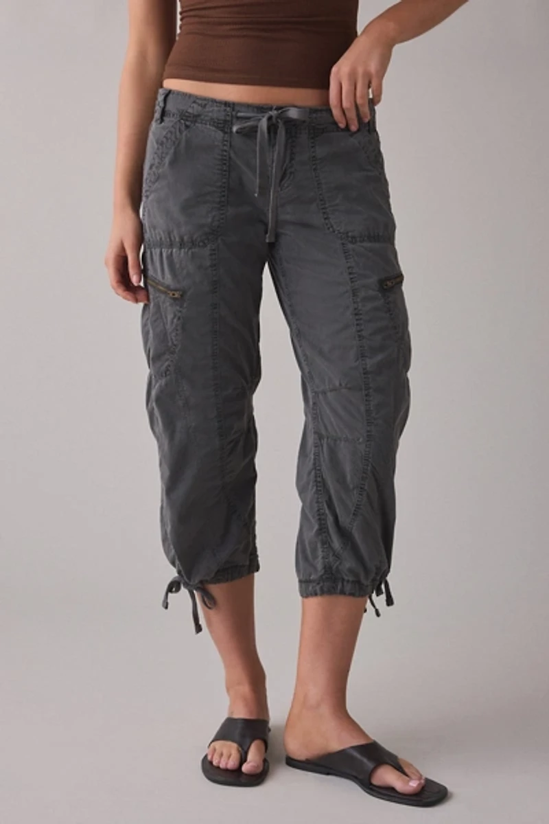 BDG Sidekick Crop Cotton Utility Pants